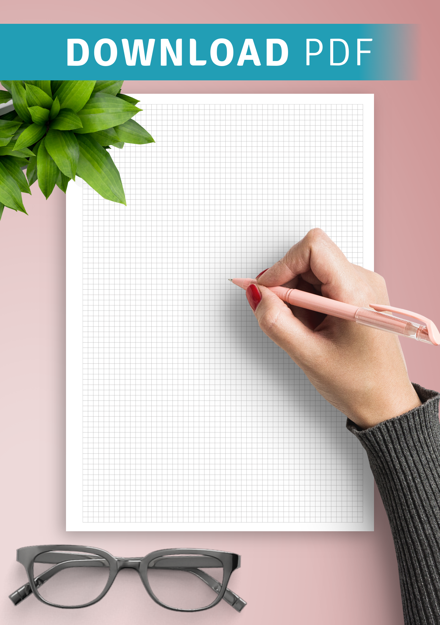 Download Printable Graph Paper 10 Squares Per Inch PDF