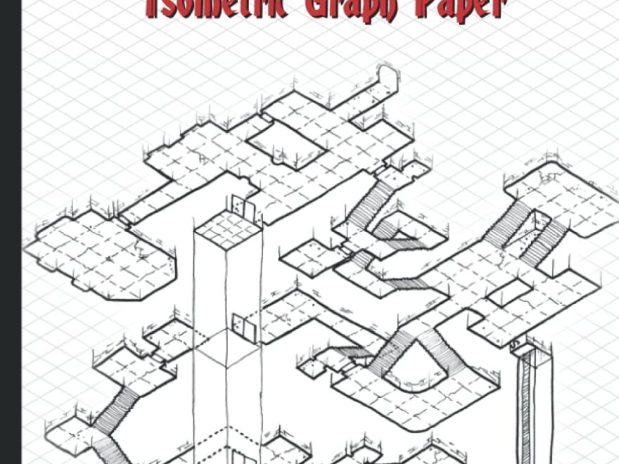 Dungeon Masters Isometric Graph Paper 3D Mapping Made Easy Fall Jacob 9798464831018 Amazon Books