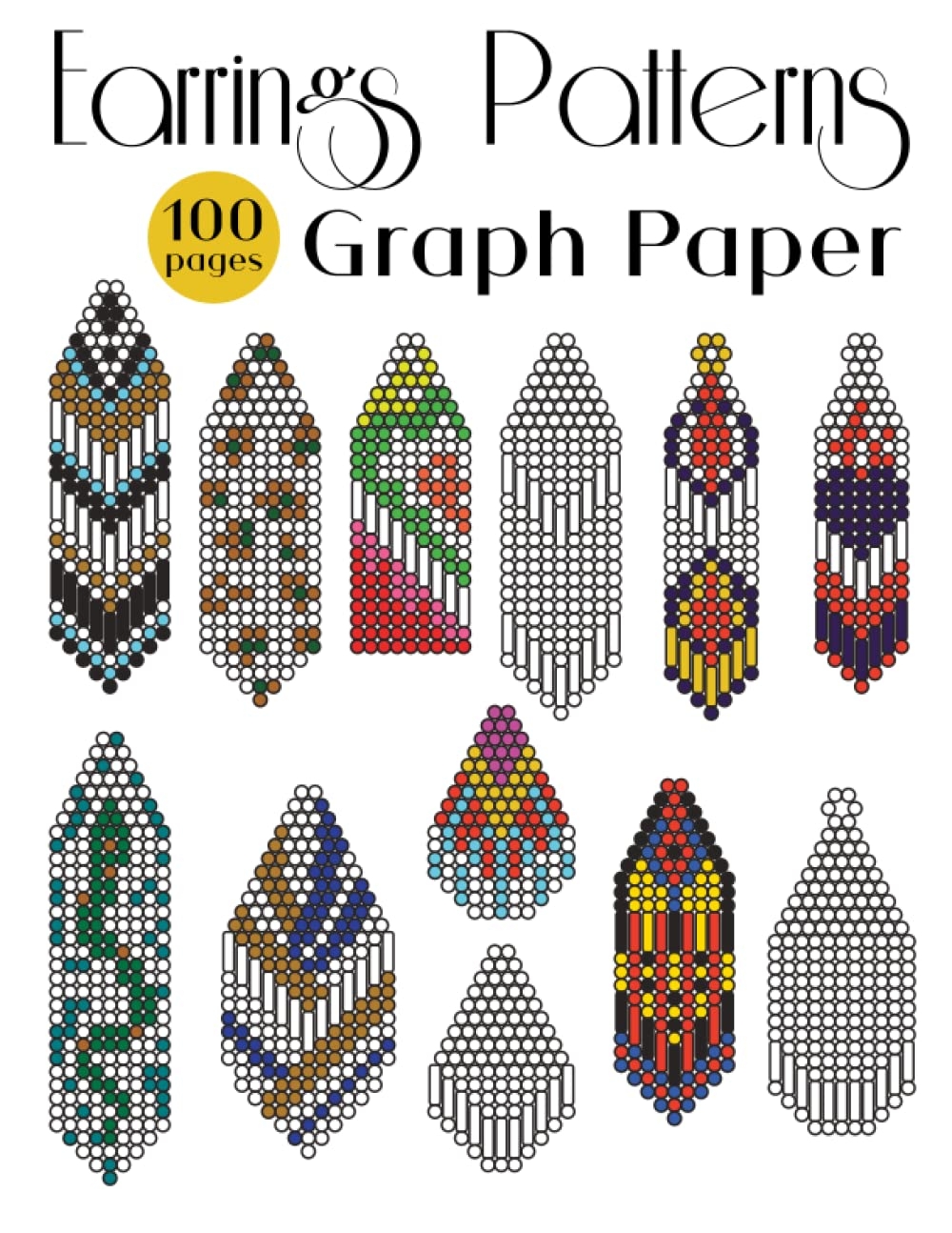 Earrings Patterns Graph Paper 12 Design Templates Seed Bead Craft Projects 100 Pages 8 5 X 11 Inches Create Your Own Earring Designs Corneiciuc Ina 9798376528419 Amazon Books Earrings Patterns Graph Paper 12 Design Templates Seed Bead Craft Projects 100 Pages 8 5 X 11 Inches Create Your Own Earring Designs Corneiciuc Ina 9798376528419 Amazon Books