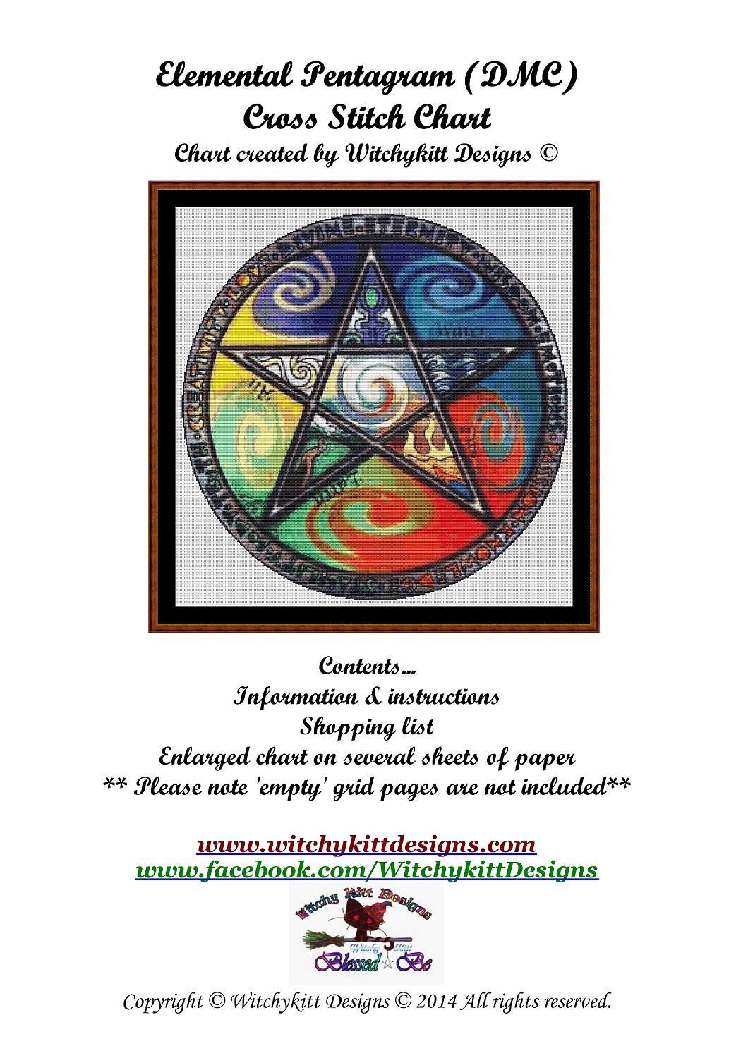 Pentalce Design On Graph Paper