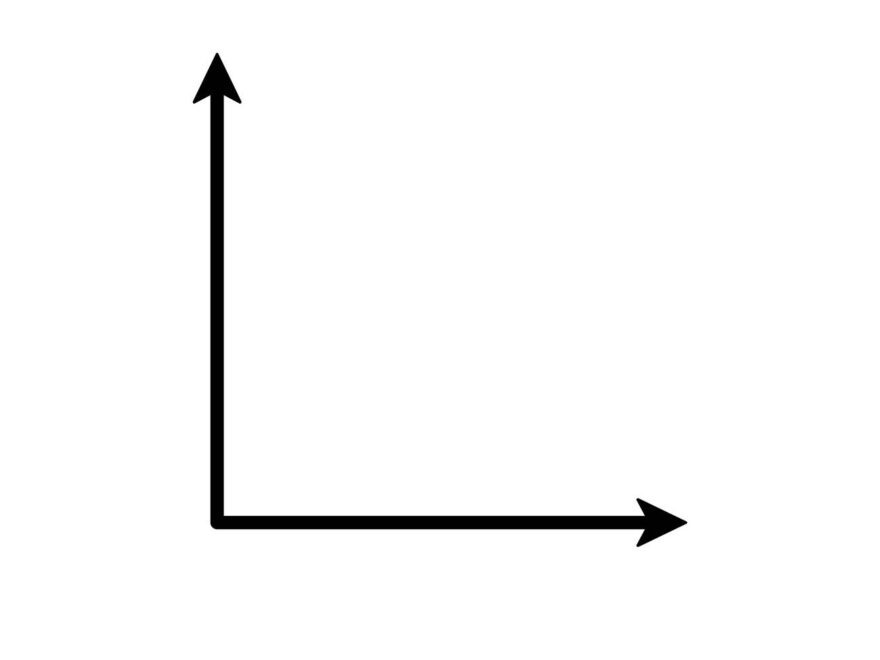 Empty Coordinate System Icon X And Y Axis Place For Business Infographic Information Stock Vector Image Art Alamy