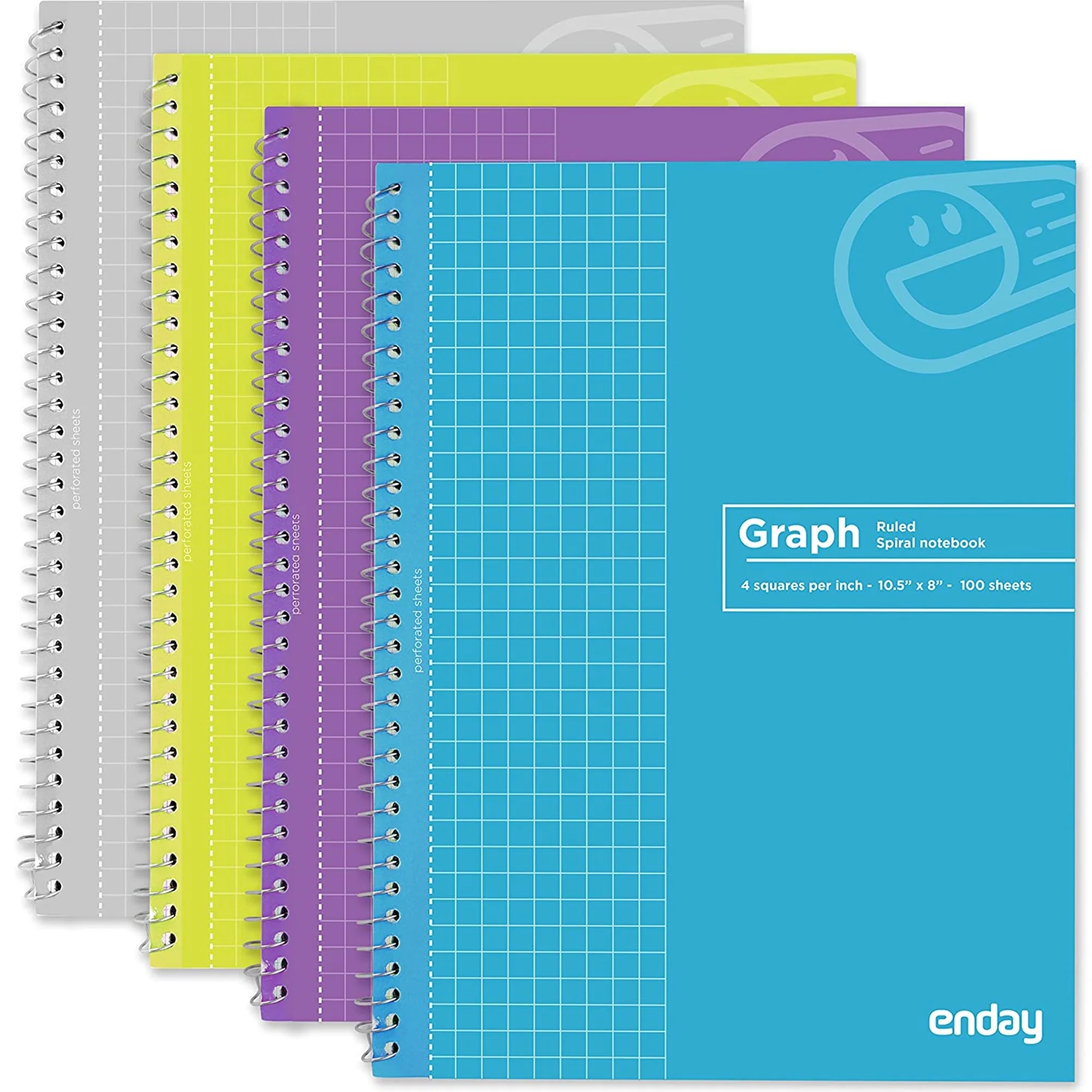 Spiral Graph Paper Notebook Spiral Graph Paper Notebook