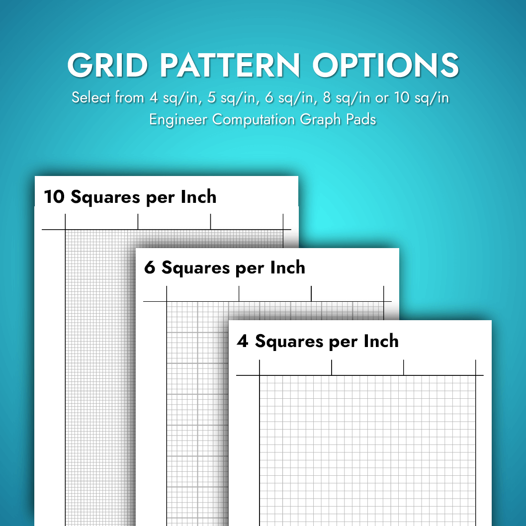Engineer Computation Graph Paper Pads PrintPPS 