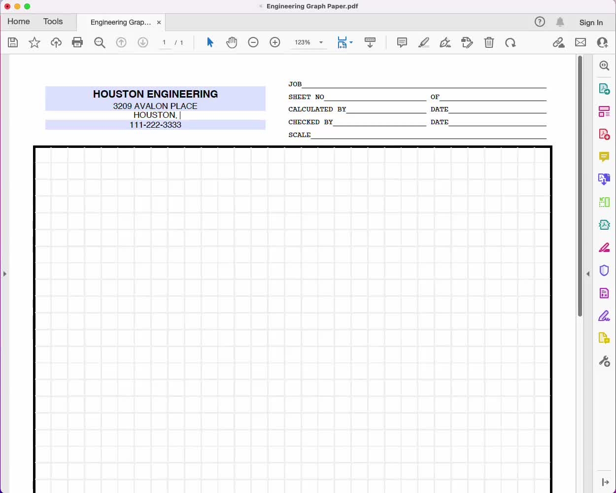 Engineering Graph Paper Engineering Computation Paper Business Graph Paper Etsy