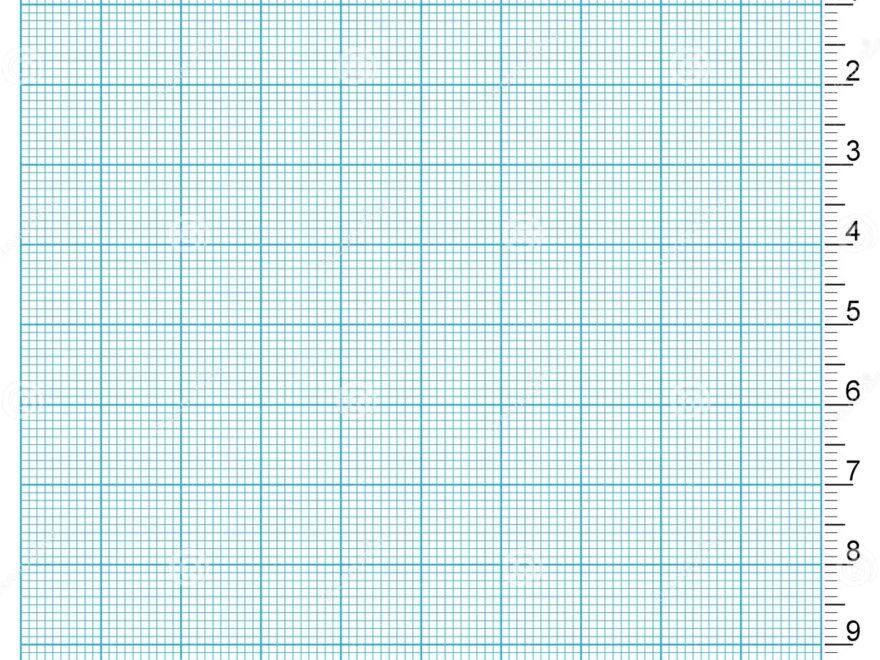 Engineering Graph Paper Stock Vector Illustration Of Plan 28527421