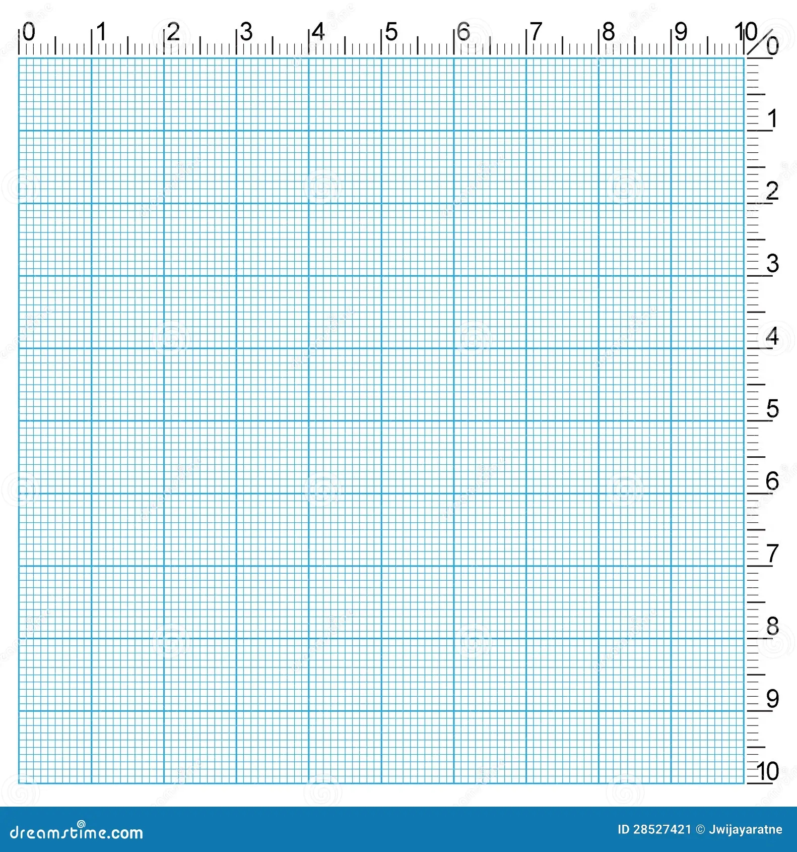 Engineering Graph Paper Stock Vector Illustration Of Plan 28527421