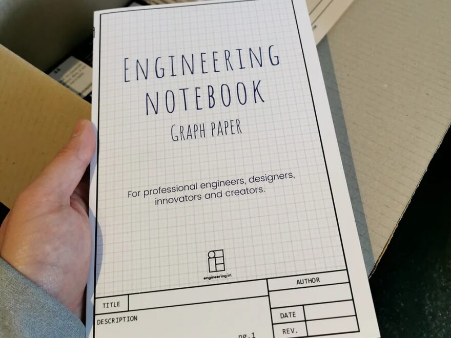 Engineering Notebook Graph Paper Edition Engineering IRL