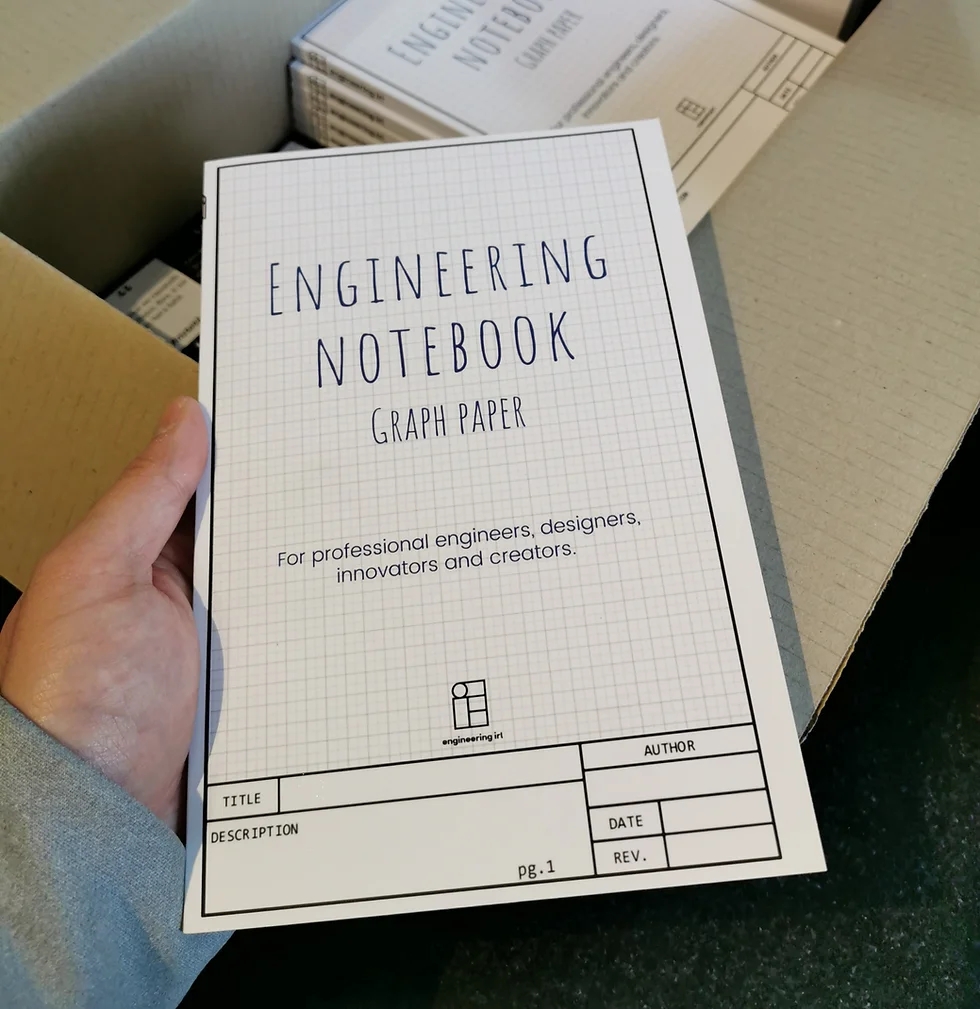 Engineering Notebook Graph Paper Edition Engineering IRL Engineering Notebook Graph Paper Edition Engineering IRL