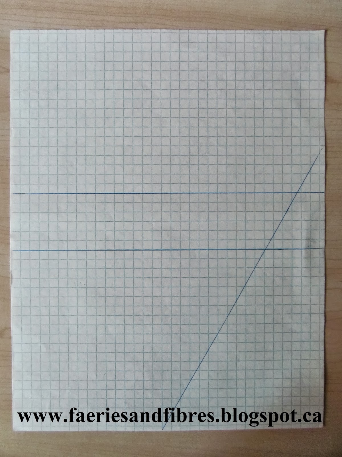 Faeries And Fibres Tutorial Draft Your Own Diamonds Hexagons And Triangles For English Paper Piecing