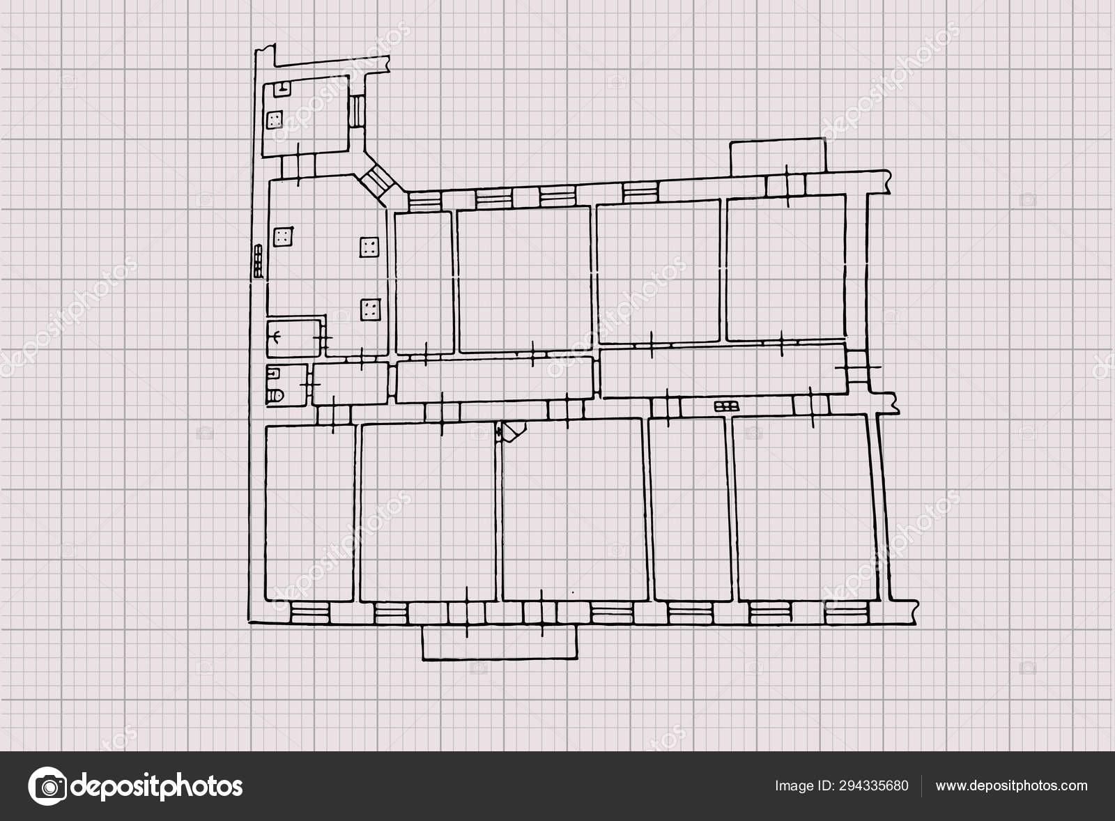 Floor Plan Graph Paper