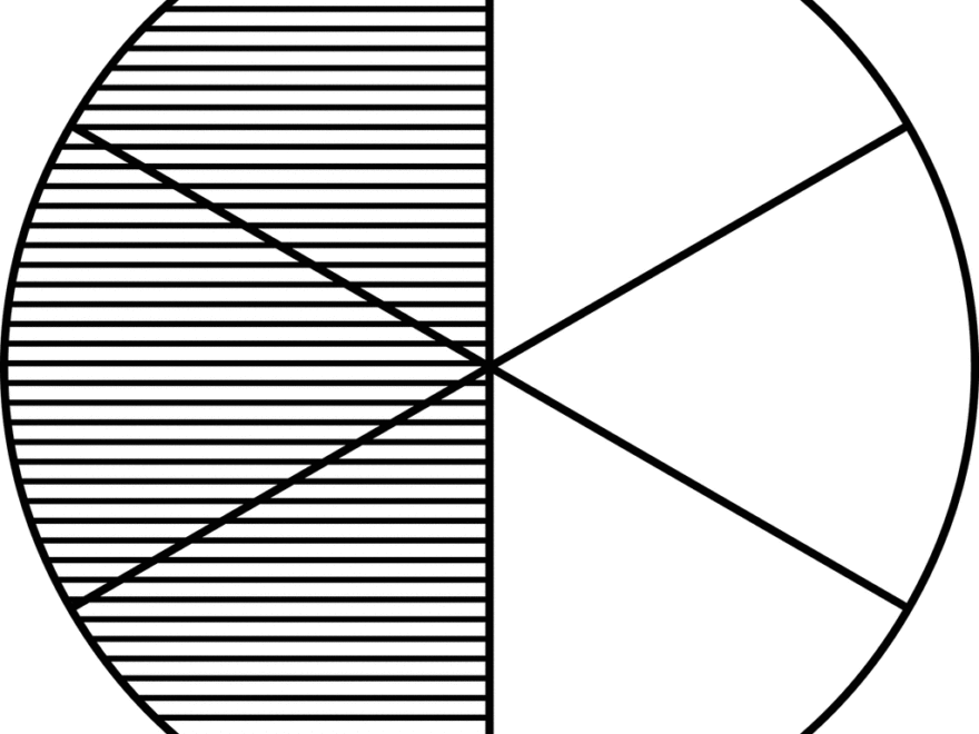 Fraction Pie Divided Into Sixths ClipArt ETC