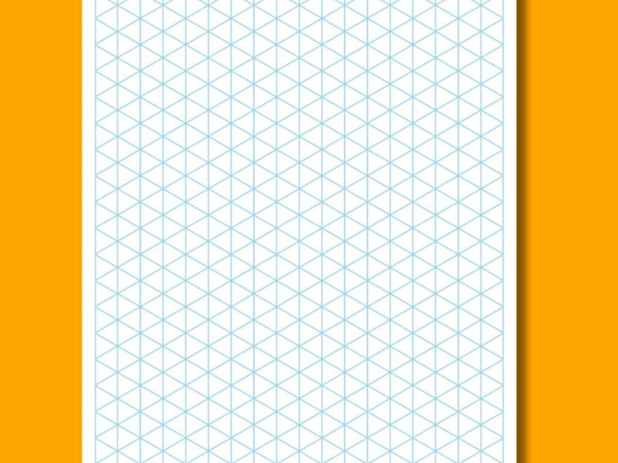 Free 3D Graph Paper Printable