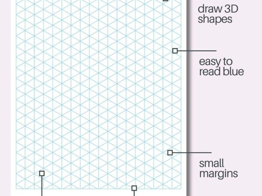 Free 3D Graph Paper Printable