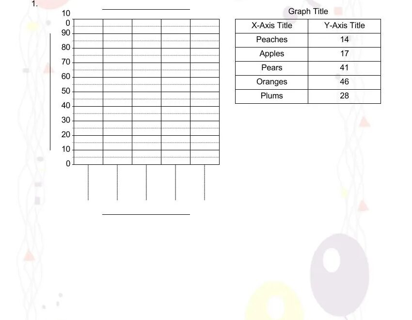 Free Graph Worksheets Pdf Printable Math Champions