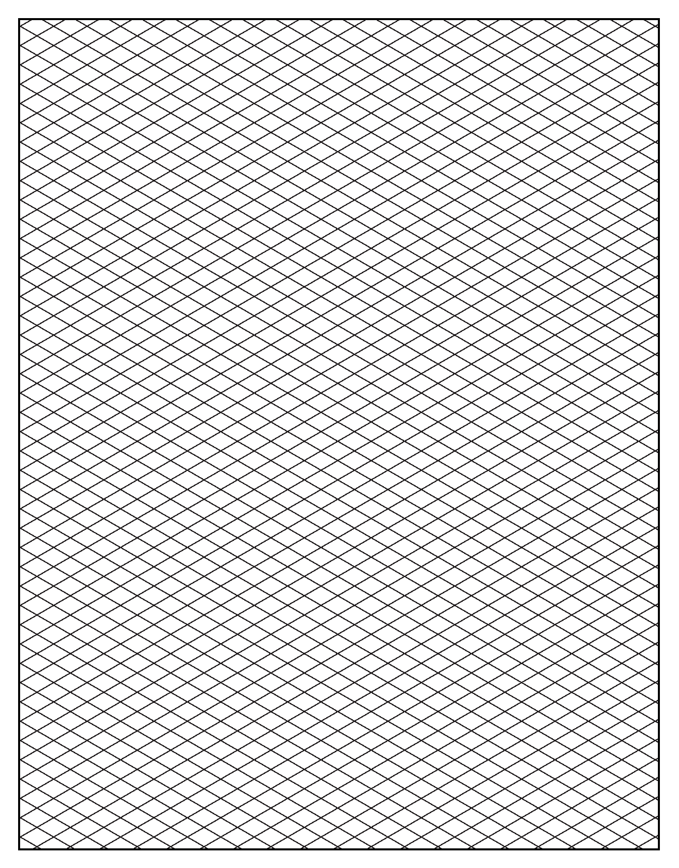 Free Isometric Graph Paper To Print Free Isometric Graph Paper To Print