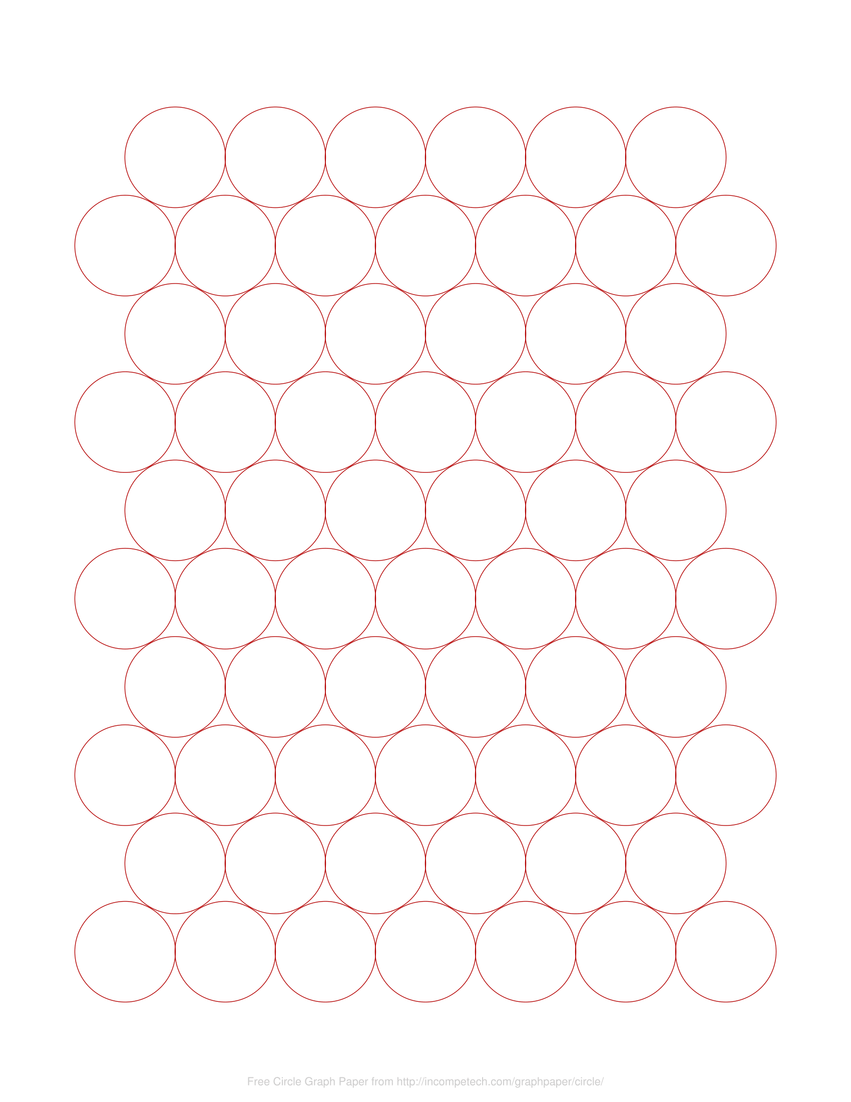 Free Online Graph Paper Circles