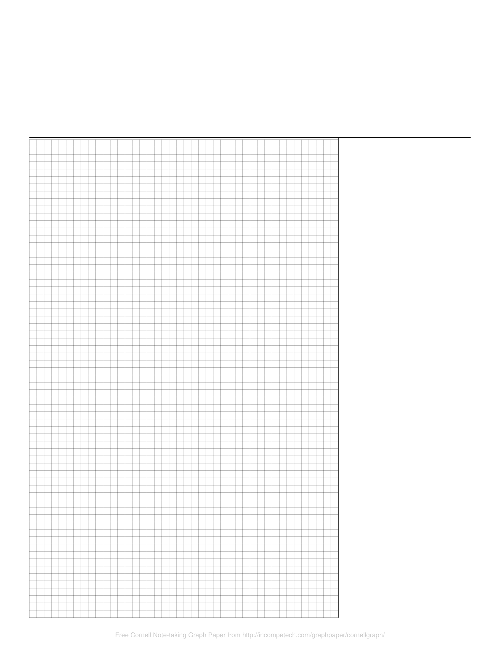 Free Online Graph Paper Cornell Note taking Graph Free Online Graph Paper Cornell Note taking Graph