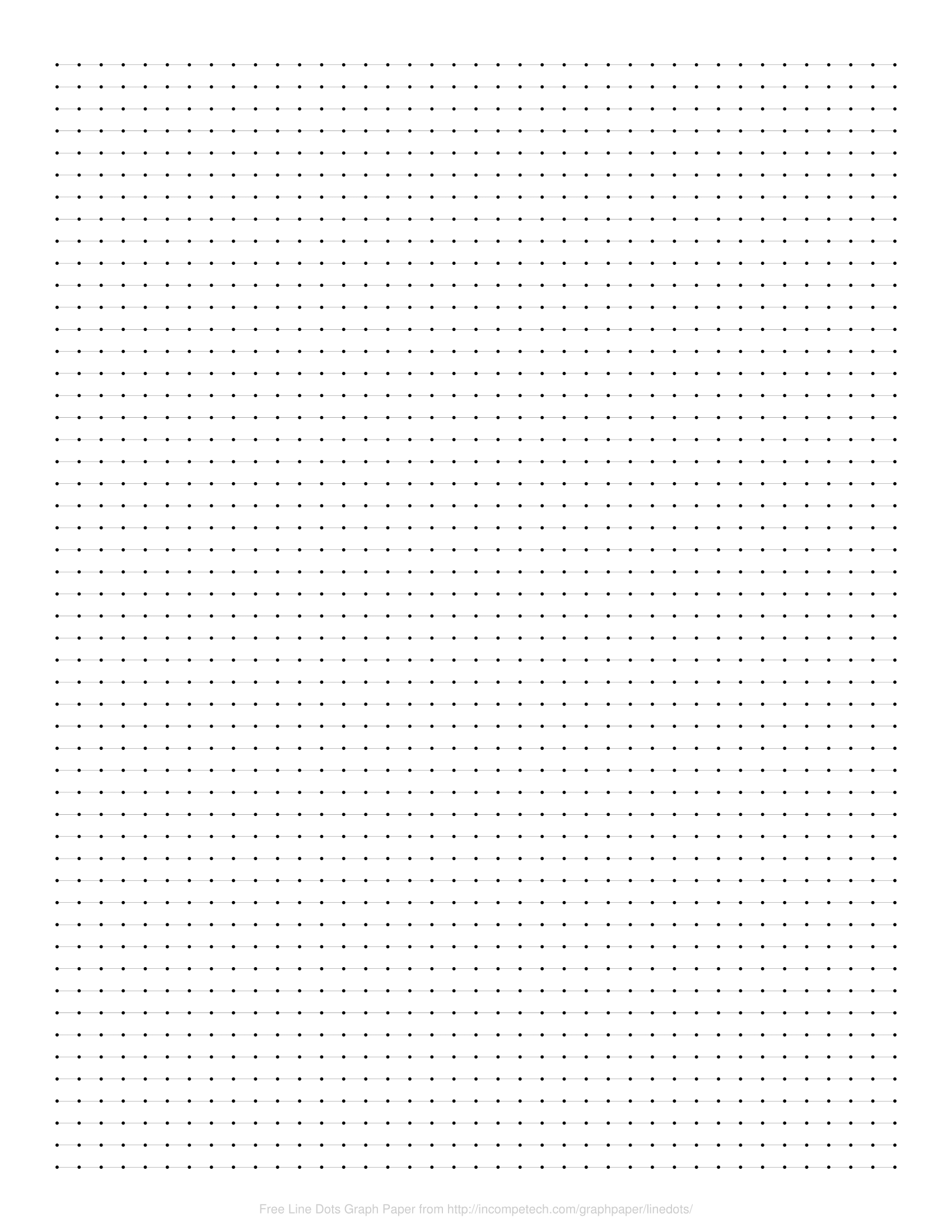 Free Online Graph Paper Dots And Lines