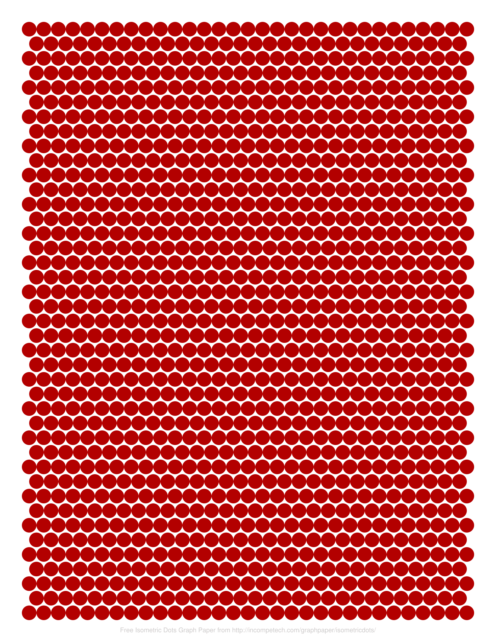 Free Online Graph Paper Isometric Dots