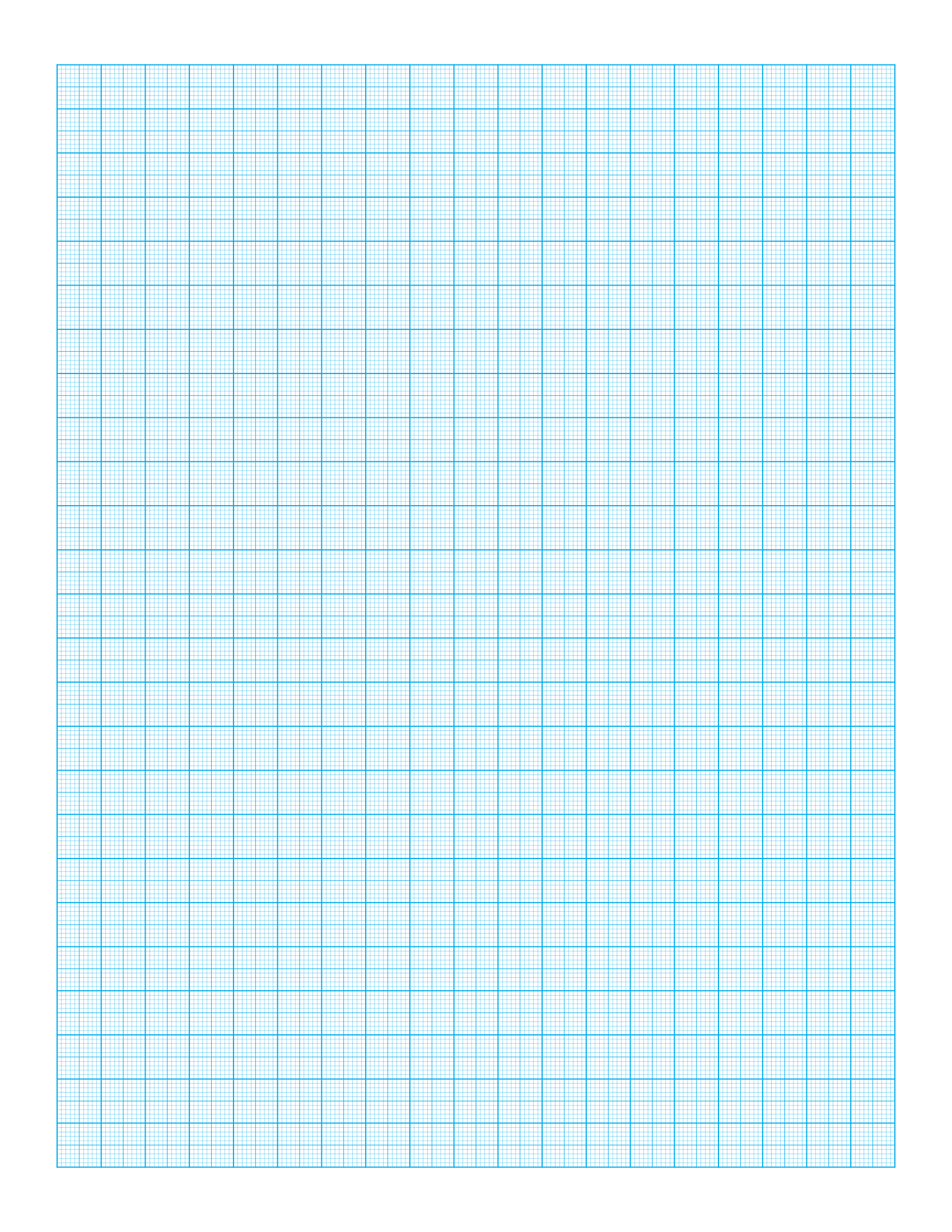 Free Online Graph Paper Multi Width
