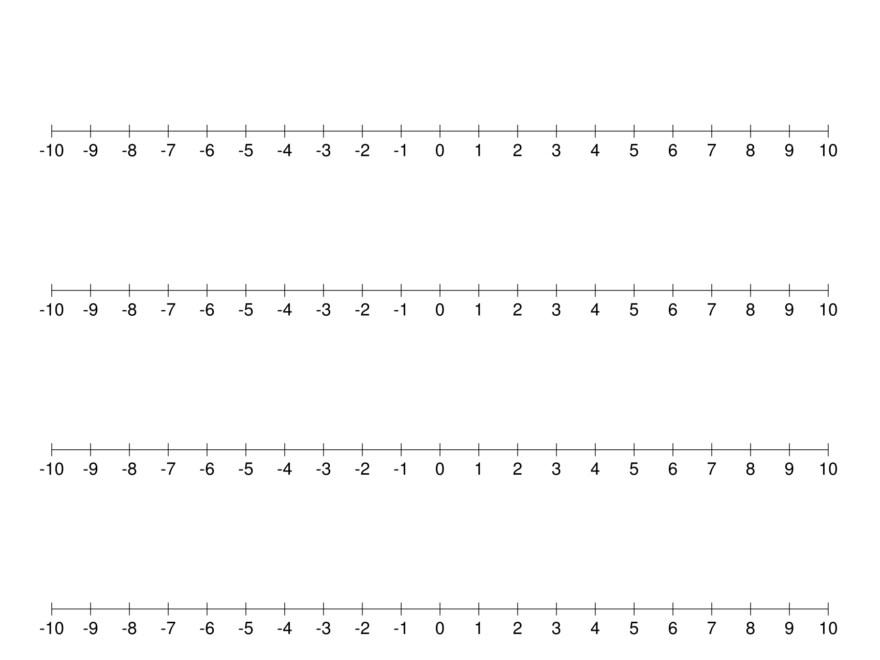 Free Online Graph Paper Numbered Line
