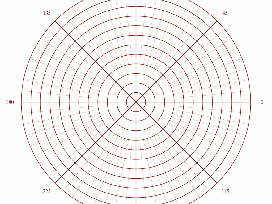 Free Online Graph Paper Polar
