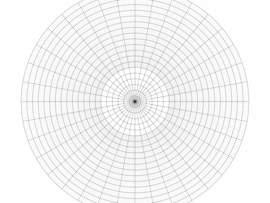 Free Online Graph Paper Polar