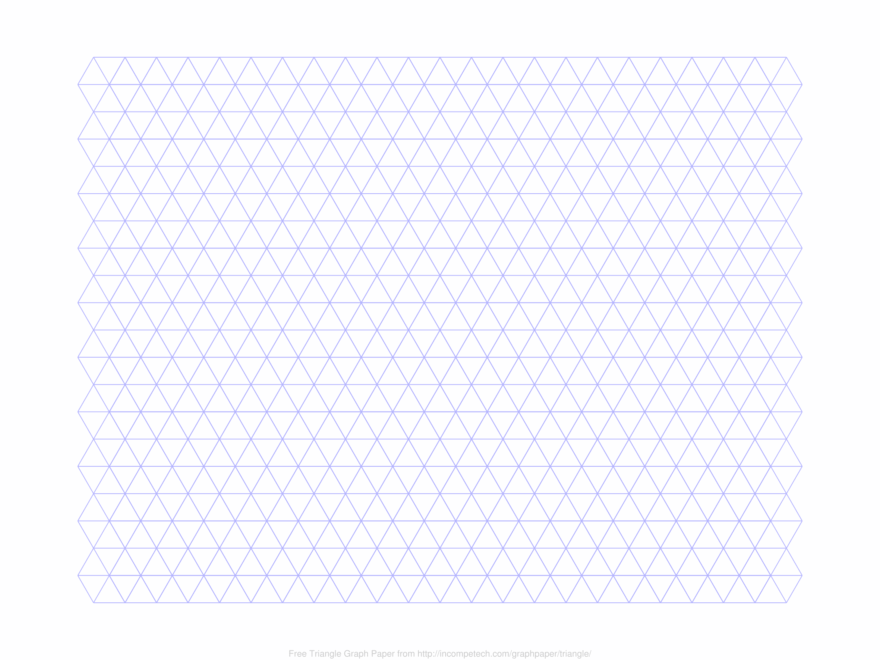 Free Online Graph Paper Triangle