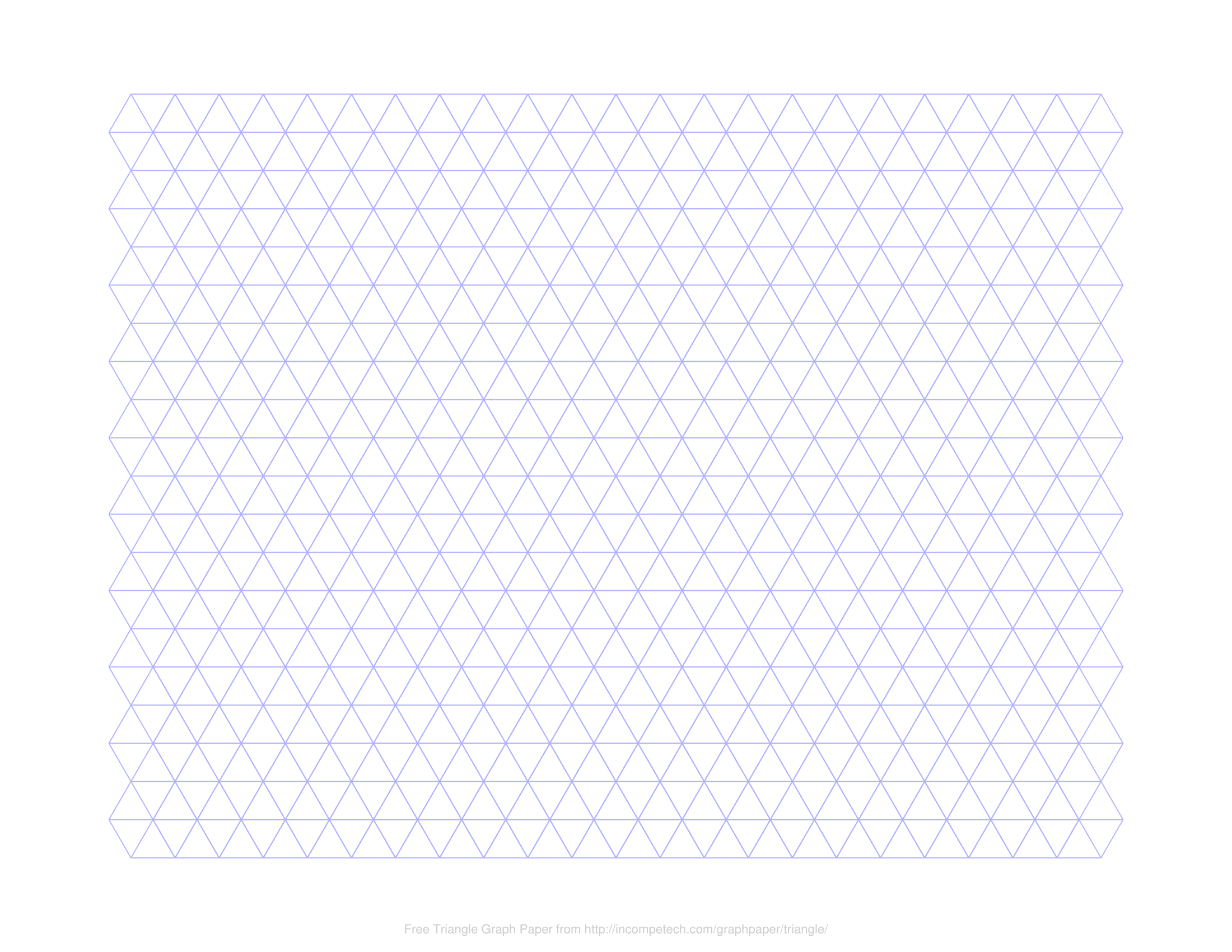 Free Online Graph Paper Triangle