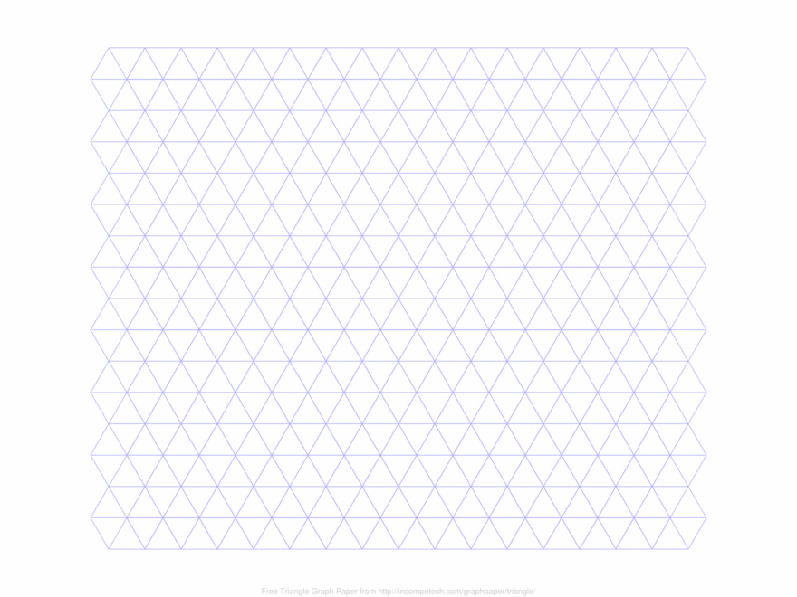Free Online Graph Paper Triangle