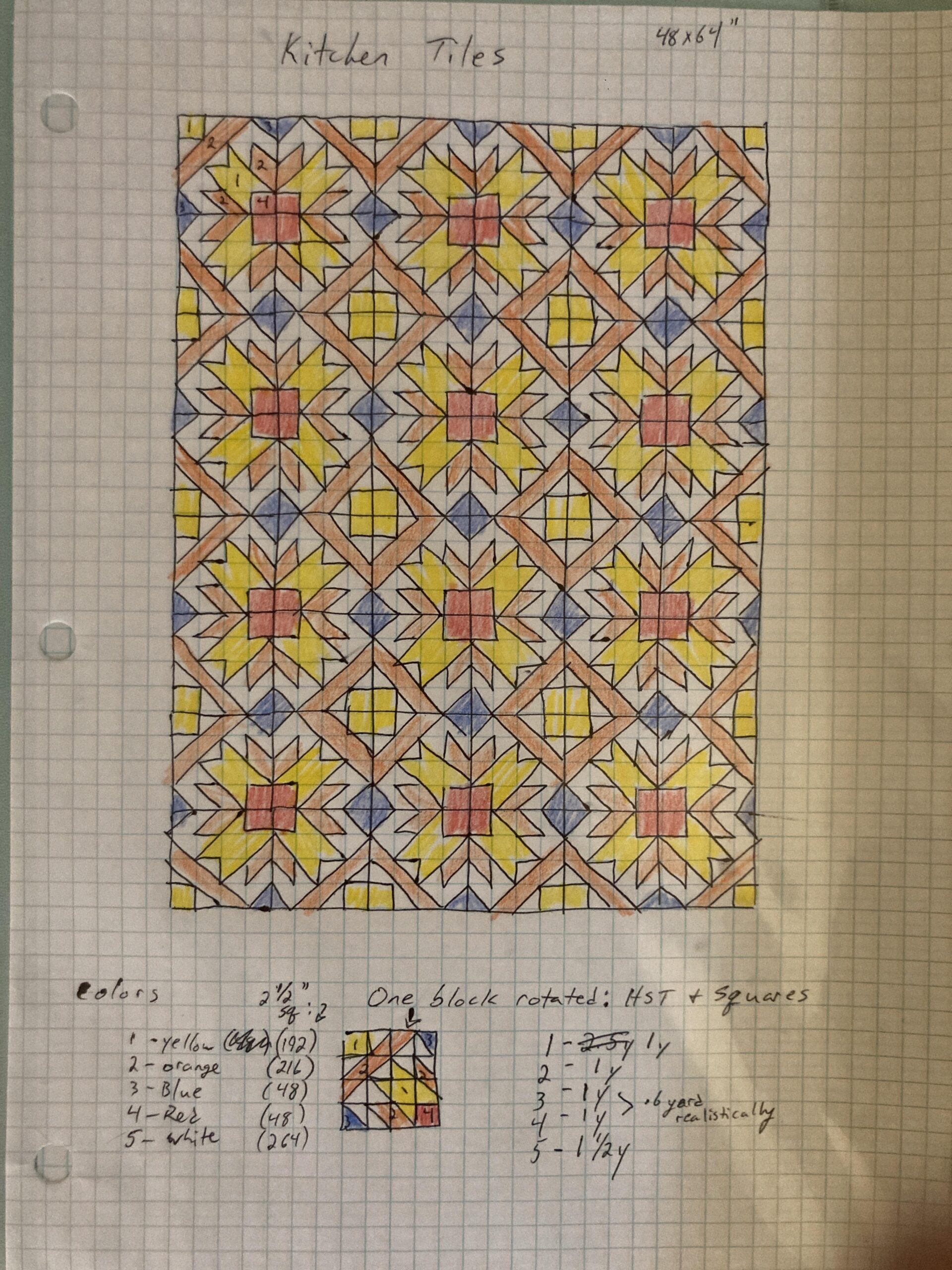Quilted Pattern For Graph Paper Quilted Pattern For Graph Paper