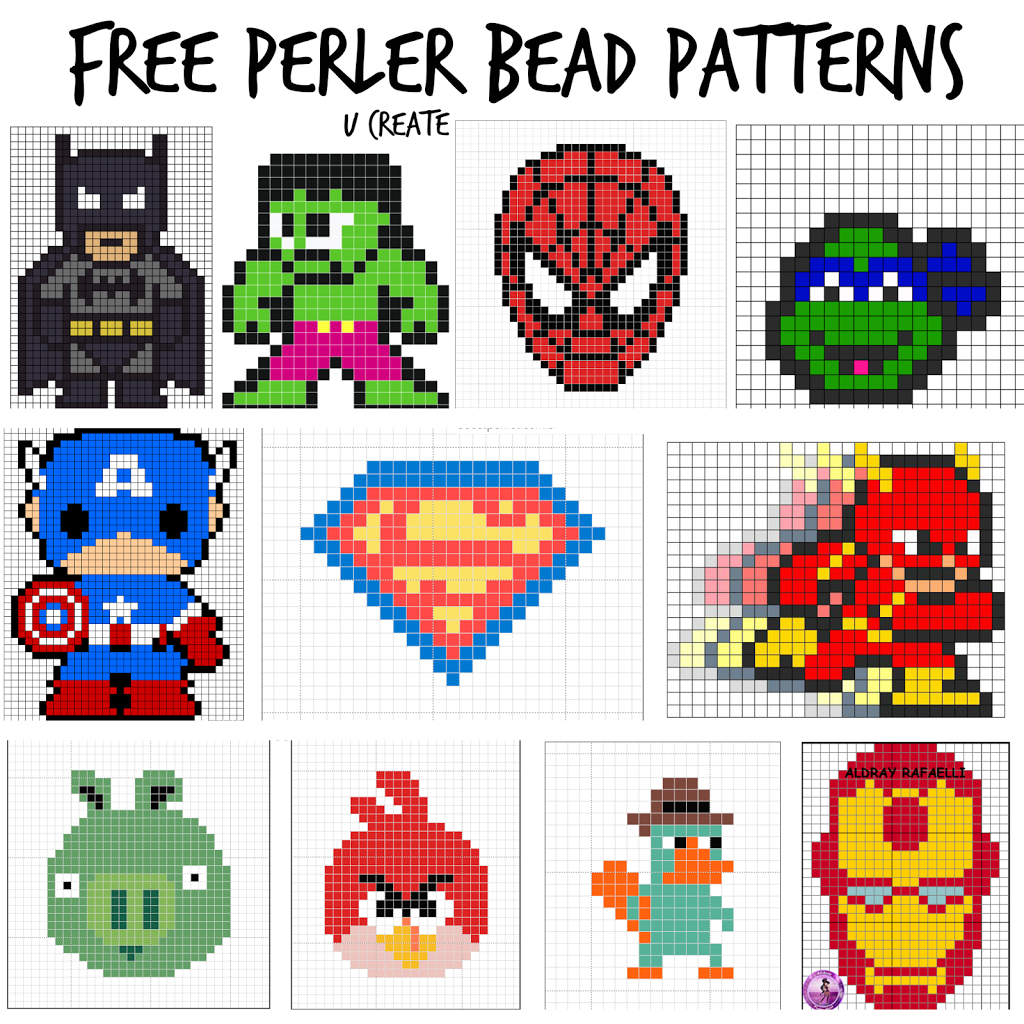 Perler Bead Graph Paper