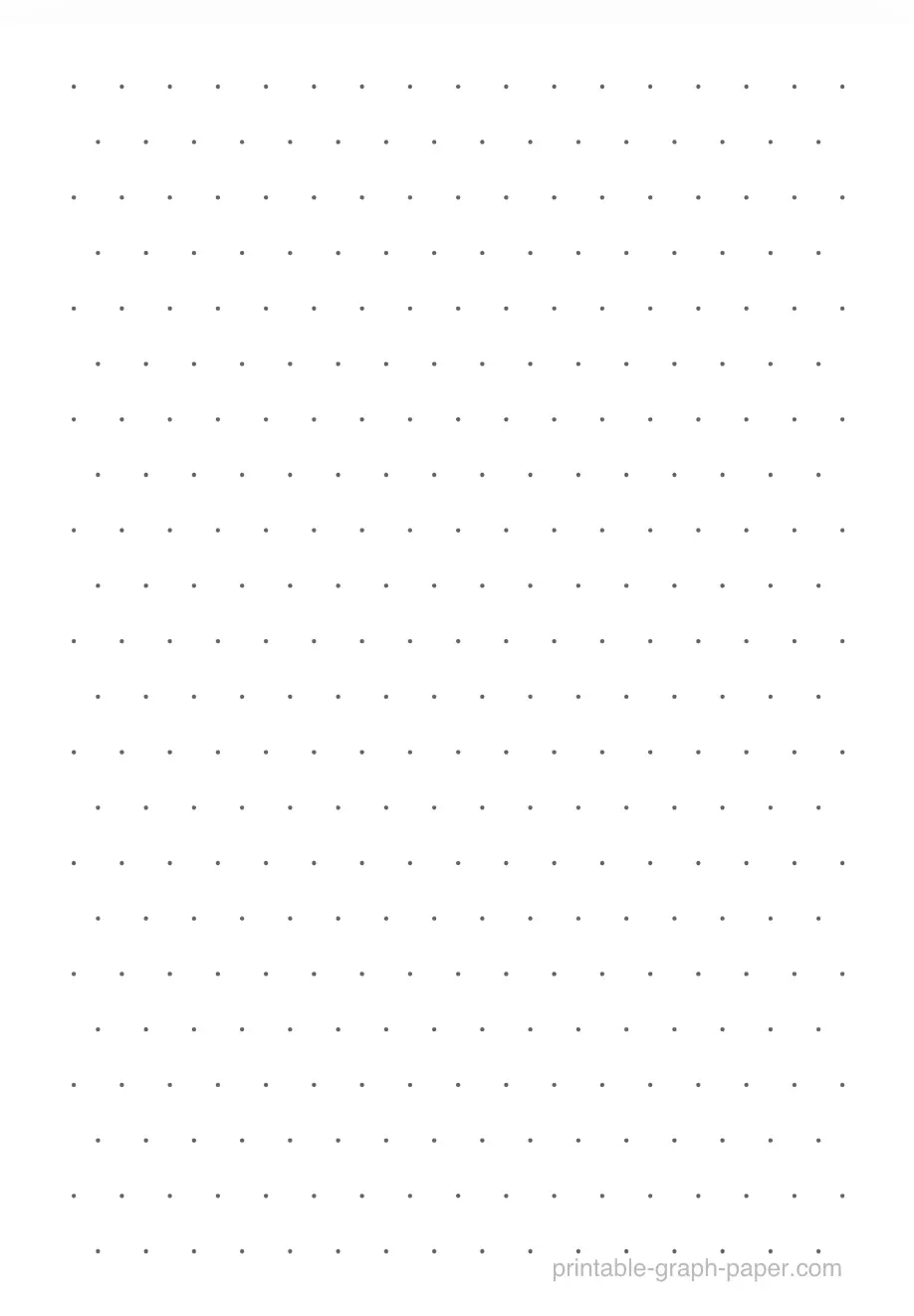 Free Printable Graph Paper 1/ 4 Inch