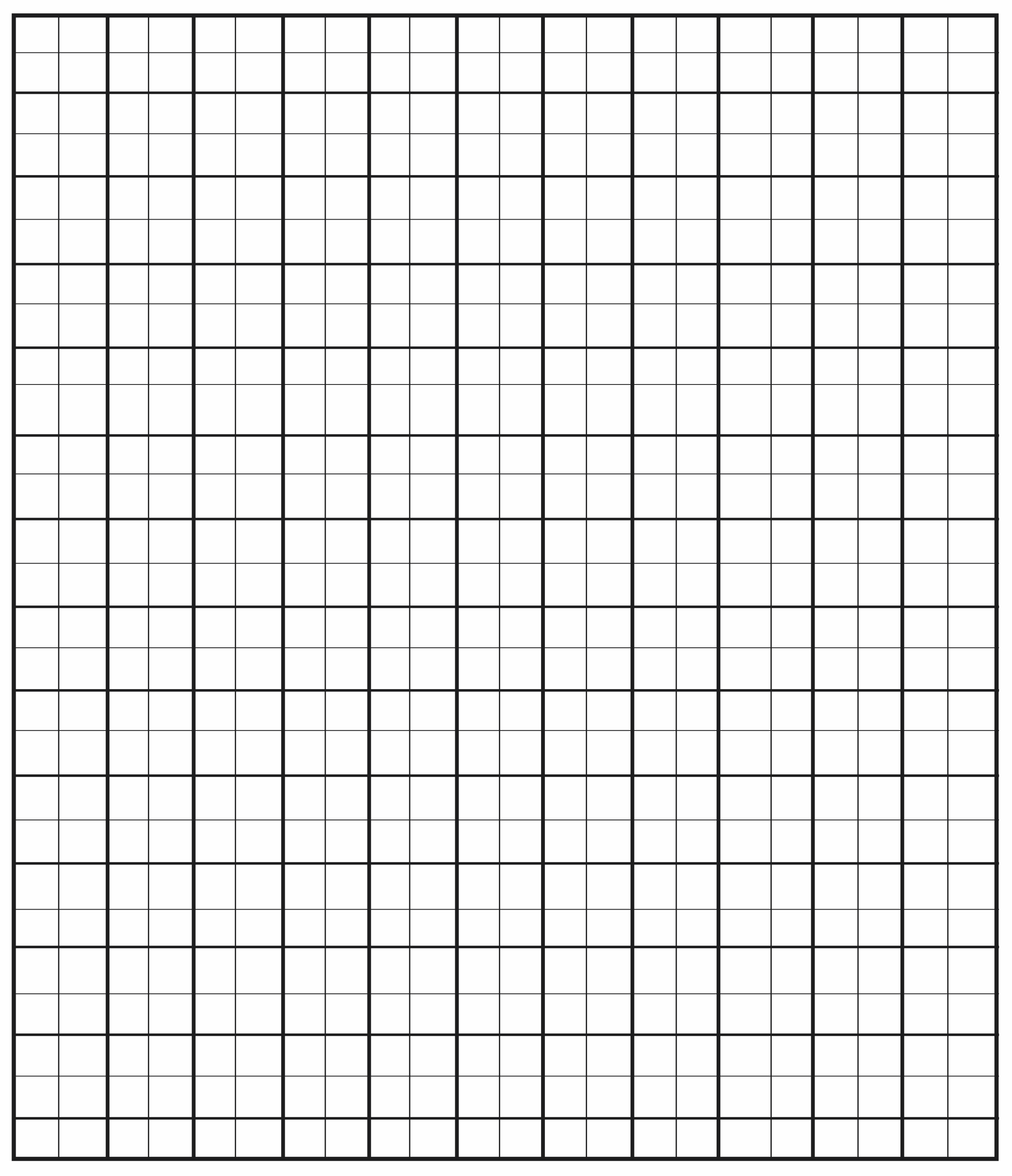 Free Printable Blank Graph Paper Online Template PDF 
