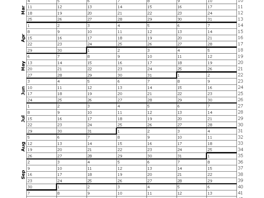 Free Printable Calendars And Planners For 2024 And Past Years