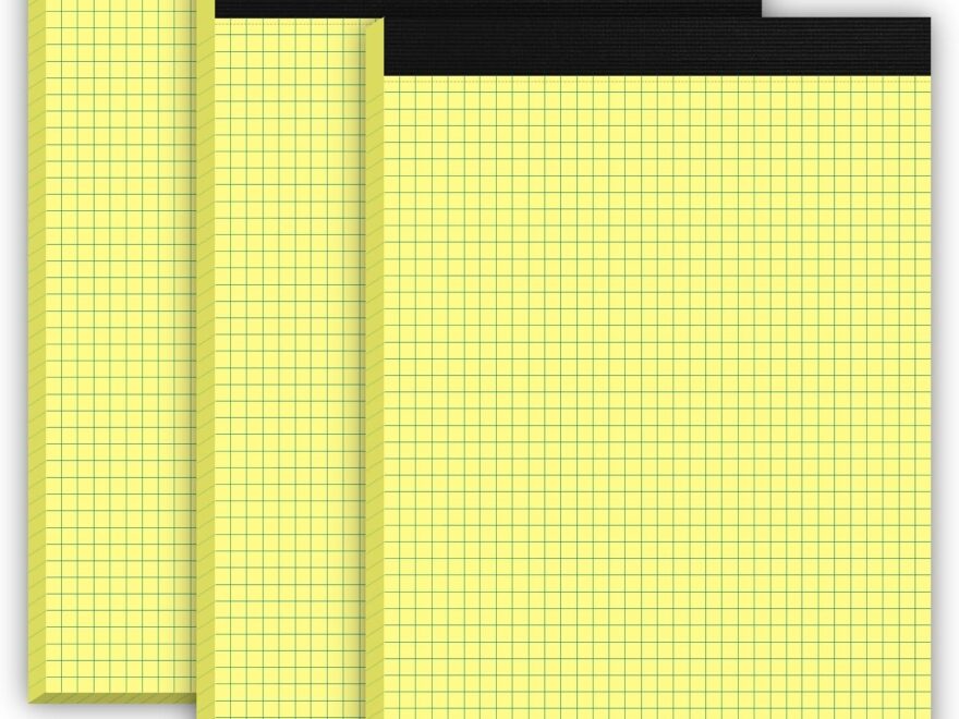 Free Printable Graph Paper Pad 8 5 X 11 2 Pack 4x4 Graph Ruled India Note Pads 8 5 X 11