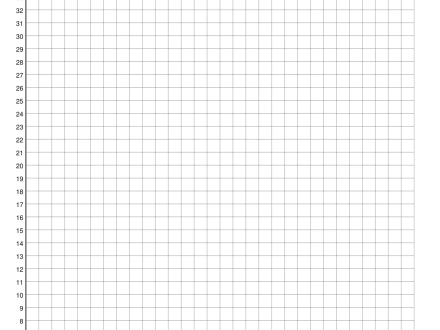 Free Printable Graph Paper PDF Templates