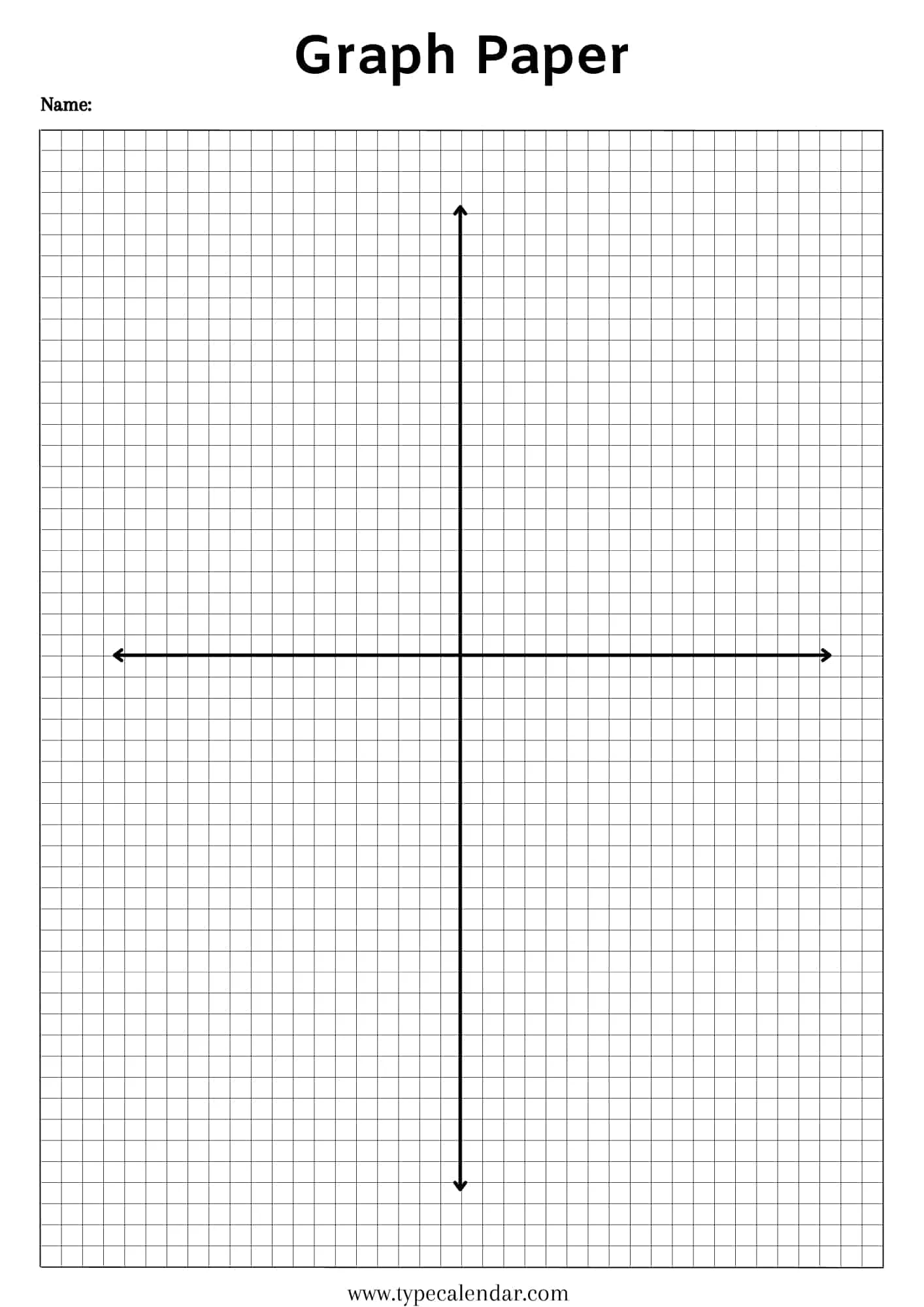 1 Inch Free Printable Graph Paper Grey Lines