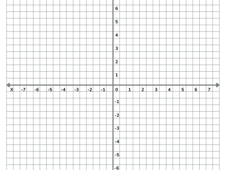FREE Printable Graph Paper With Numbers