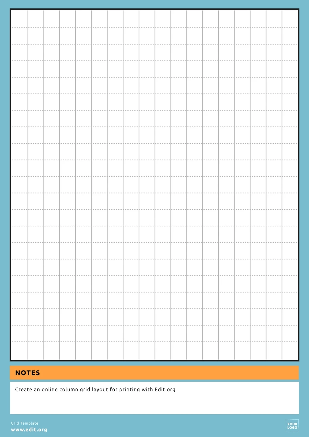 Free Printable Grid Templates Free Printable Grid Templates