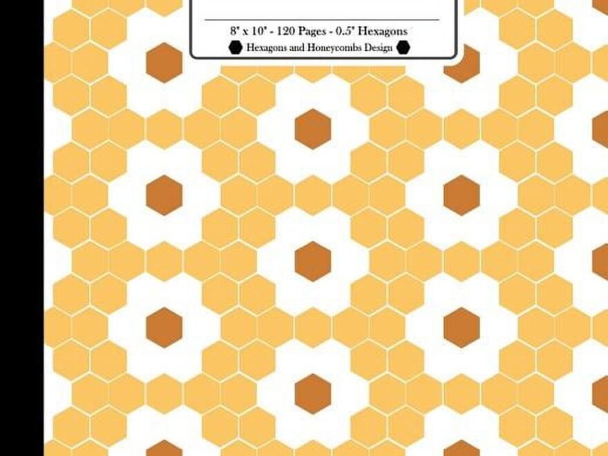 Free Printable Hexagon Graph Paper The Quilters Planner Worksheets Library
