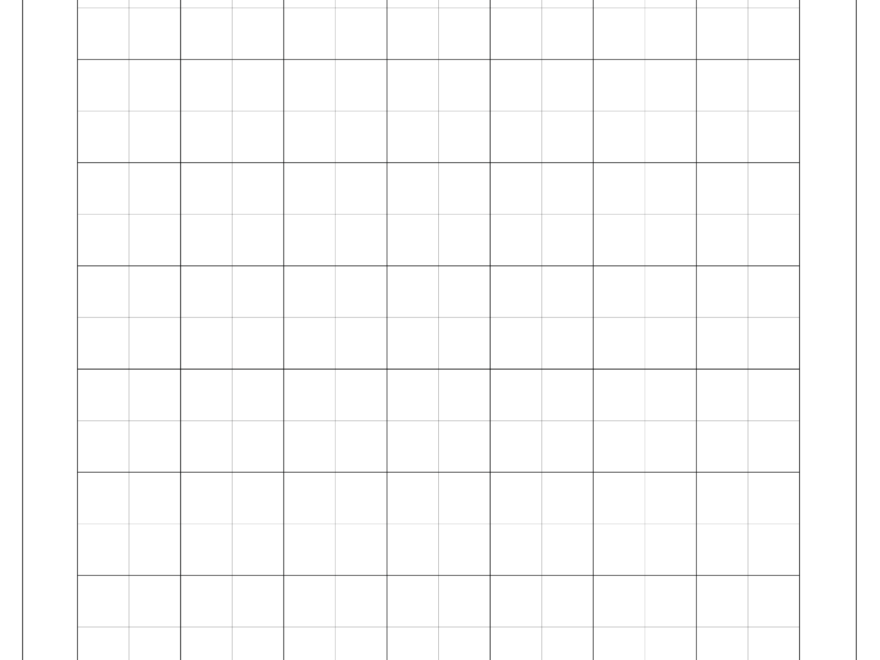 Free Printable Inch Graph Paper Easy PDF Download