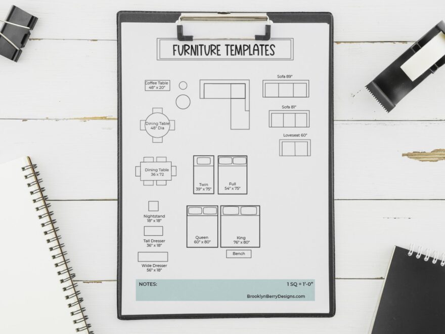 Free Printable Room Planner Brooklyn Berry Designs