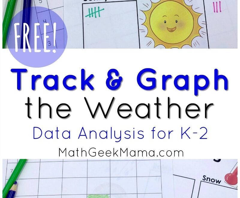 FREE Weather Graphing Activity Data Analysis For K 2