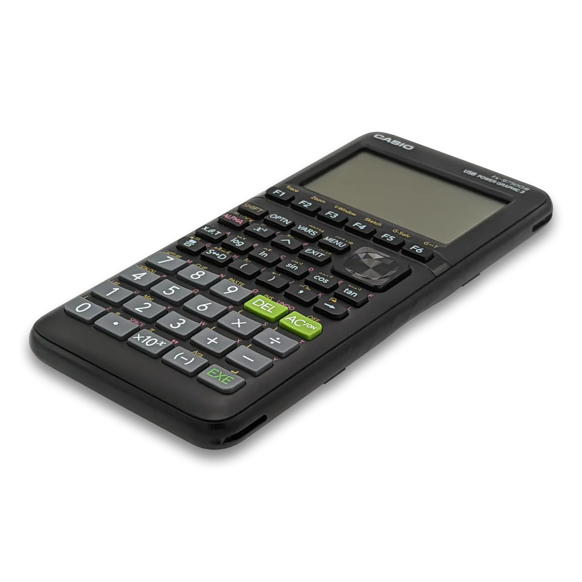 Fx 9750GIII Grapher All Black Graphing Calculator CASIO