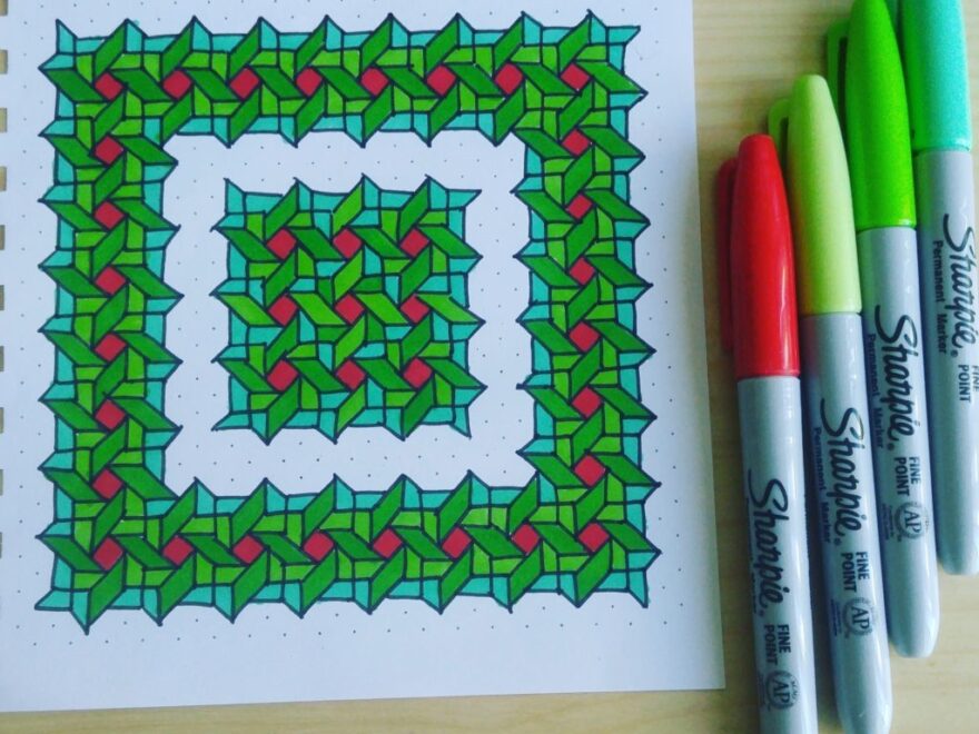 Geomegic Christmas Coloring Projects