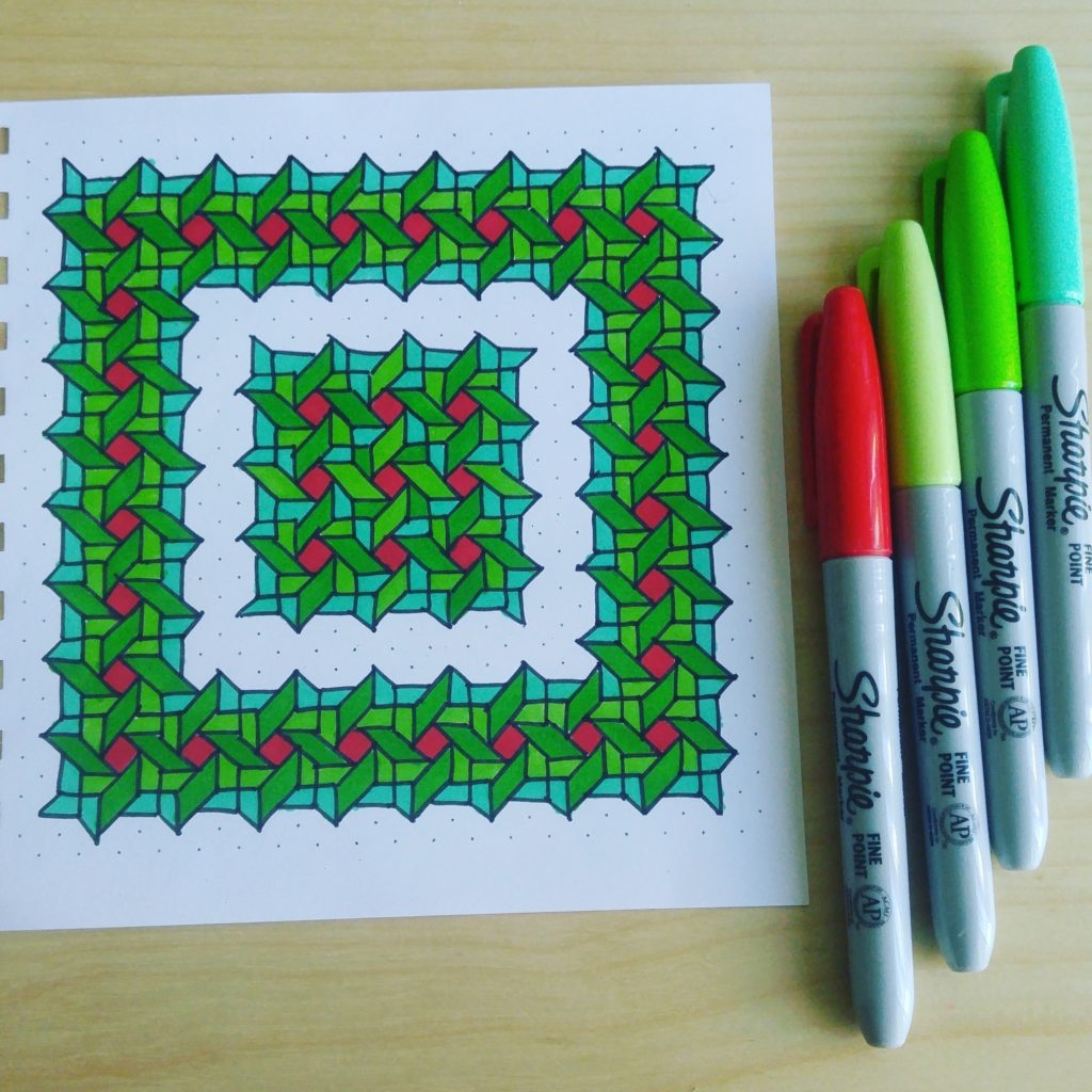 Geomegic Christmas Coloring Projects