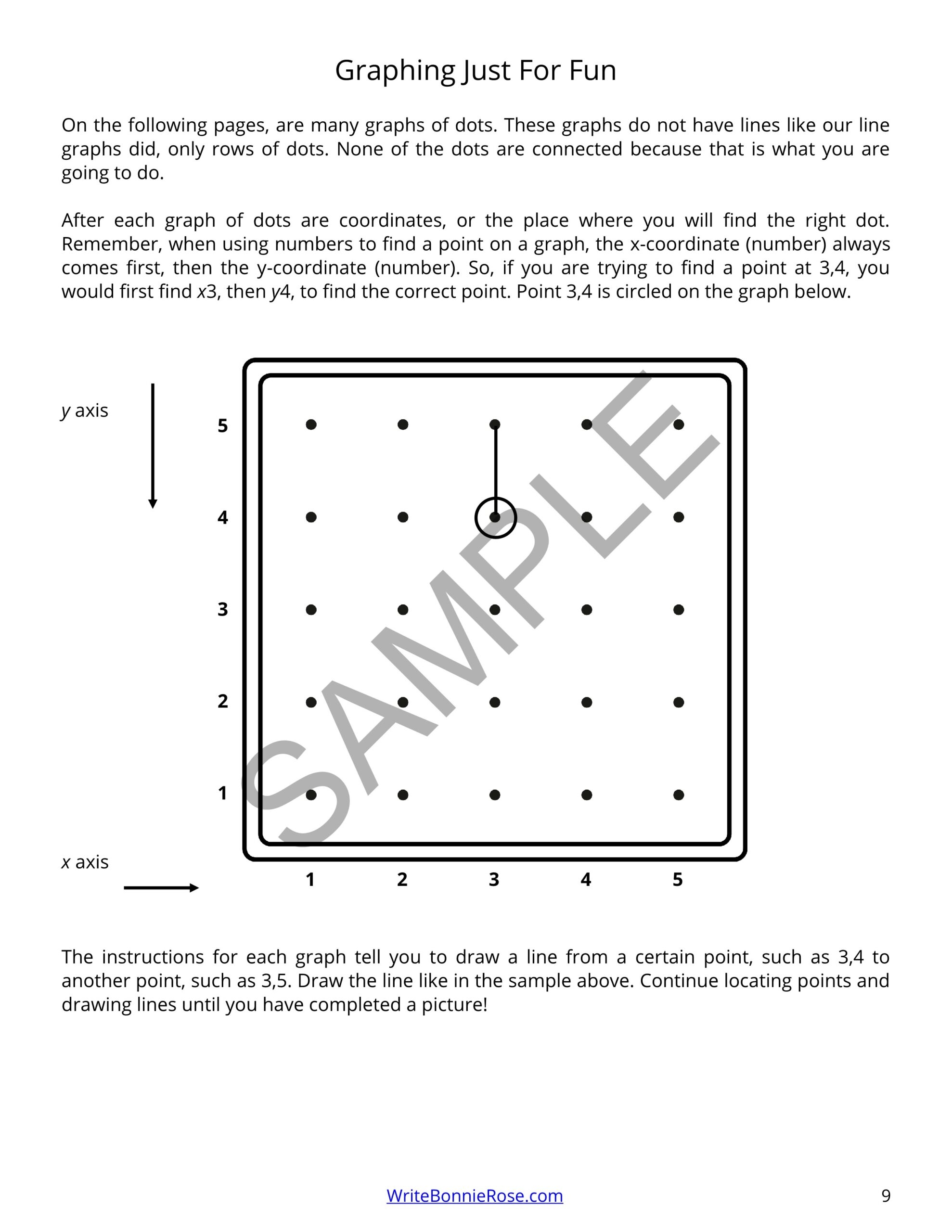 Getting Started With Line Graphs And Coordinates Made By Teachers