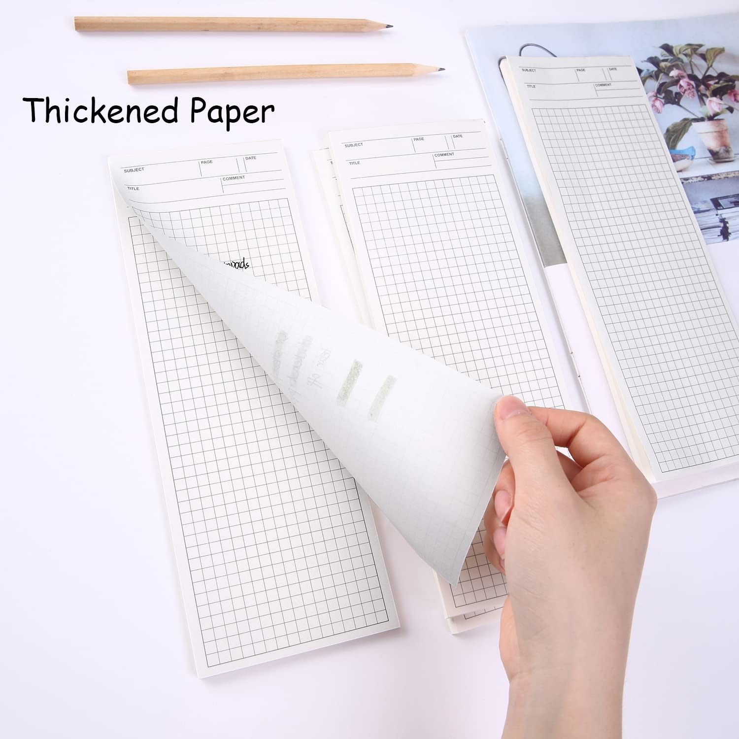 Custom Graph Paper Notebook With Header