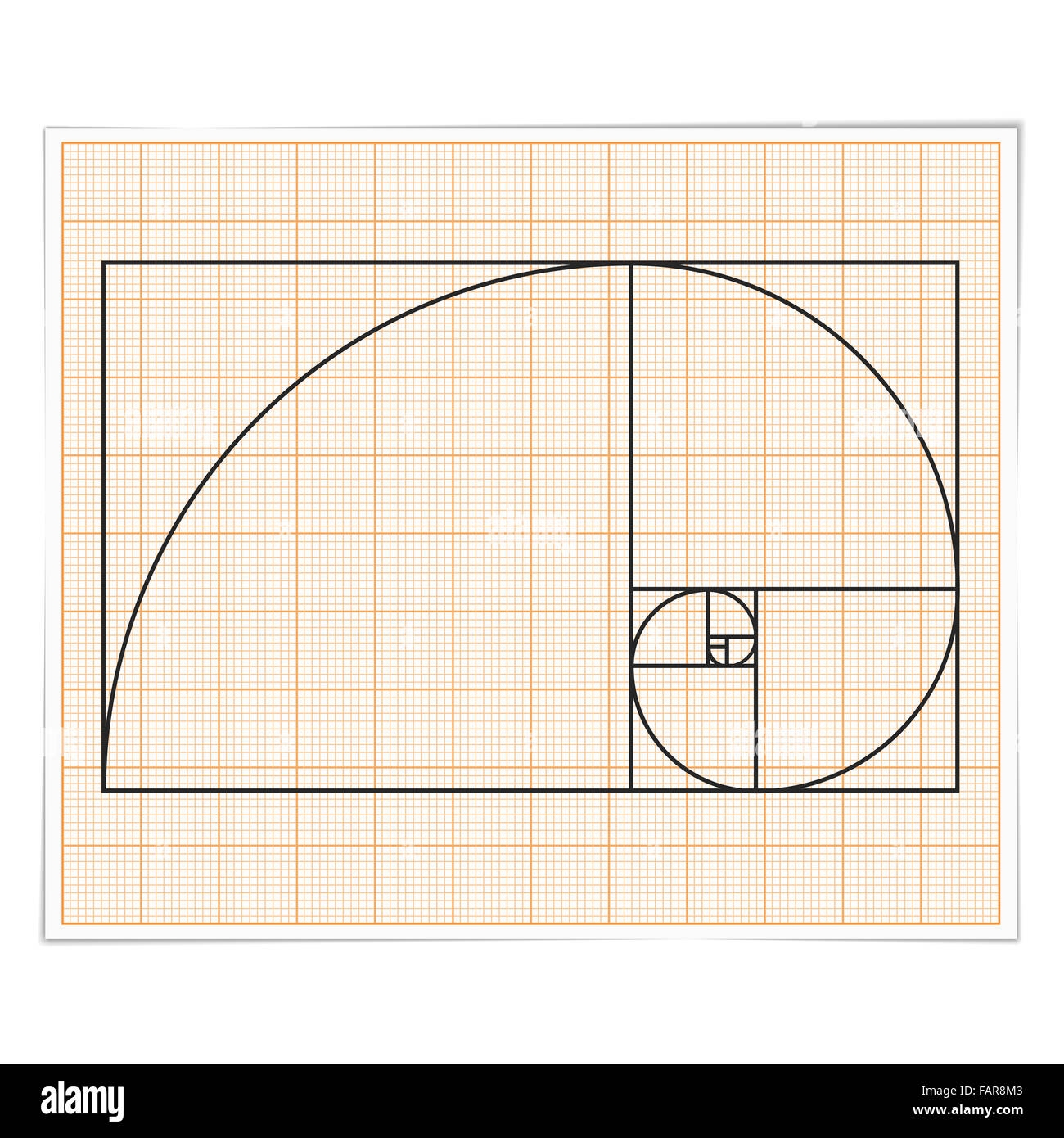 Graph Paper Logarithmic Spiral Grid Graph Paper Logarithmic Spiral Grid